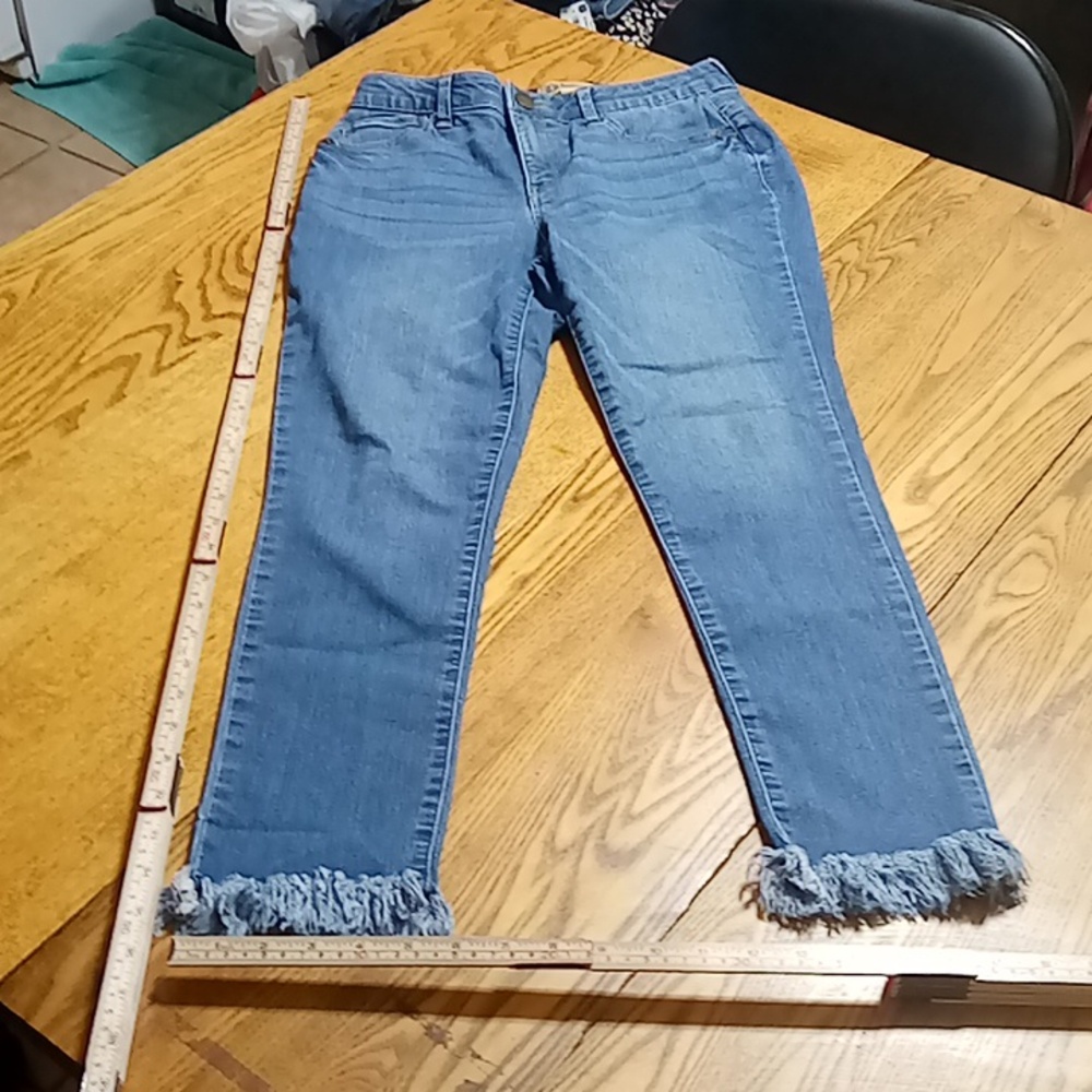 DEMOCRACY Jeans Womens 4  BLUE DENIM AB TECHNOLOGY Preowned Used